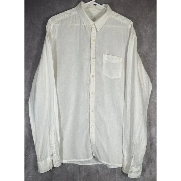 lucky brand white dress shirt Lucky Brand Bejeweled Button Up Shirt